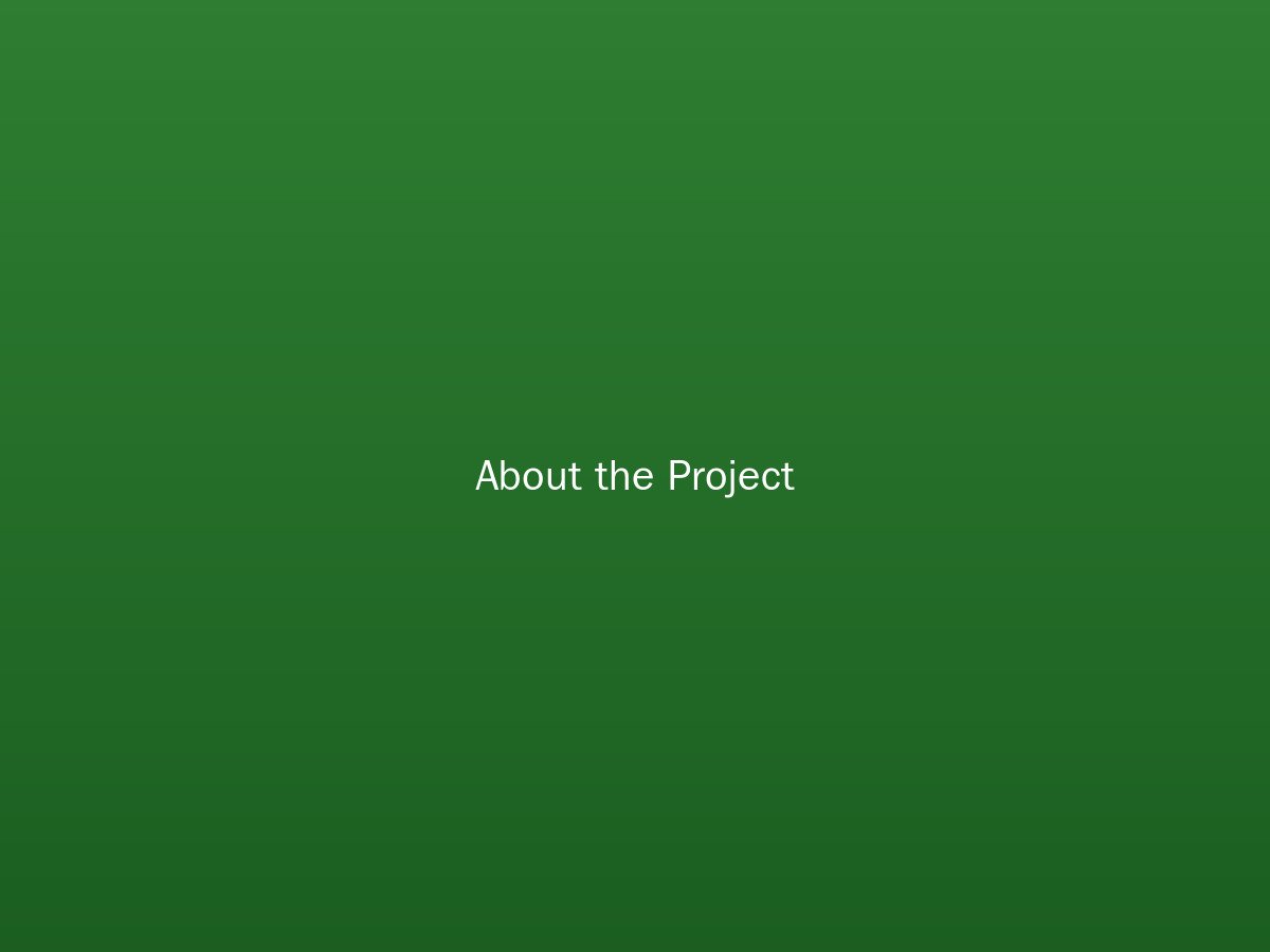 About the REDD+ project