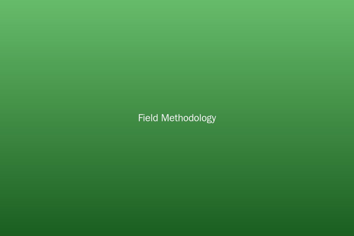 Field methodology illustration